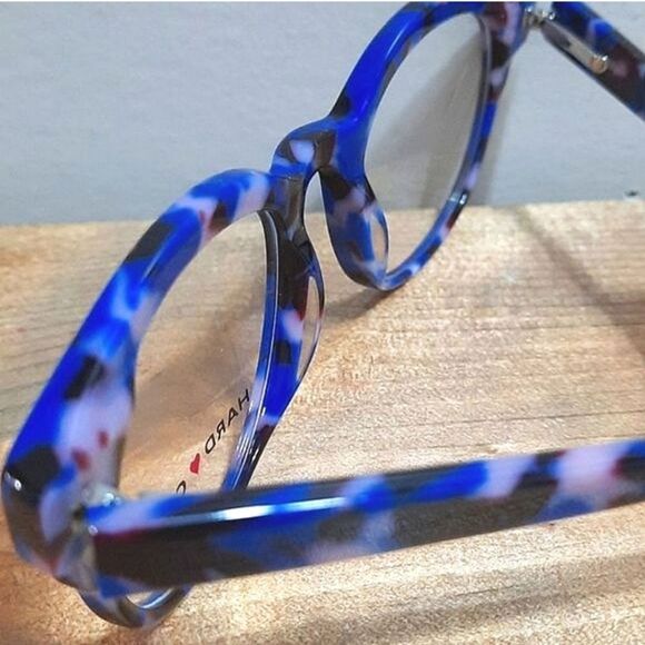 NEW Rx'able Eyeglass Frame w/ hard case, "Hard Candy" plastic,unisex, 48-21-140 - Picture 5 of 5